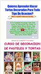 Mobile Screenshot of curso-de-tortas-decoradas.info